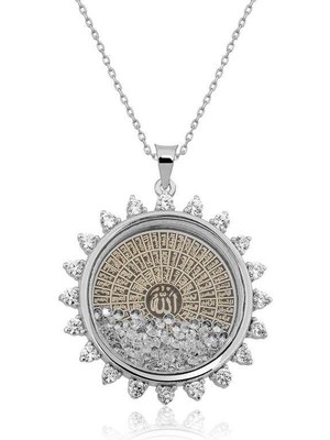 Inure Jewelry Gümüş Esmaül Hüsna Bayan Kolye