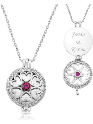 Inure Jewelry ​Gümüş Gizli Aşk Kolye