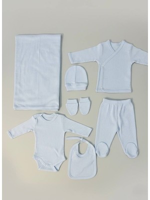 Artci Collection 7'li Hastane Çıkışı Seti - Mavi