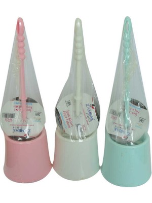 OEM Plastik Muhafazalı Ipek Tuvalet Klozet Fırça Takımı Karışık Renk ZP-121