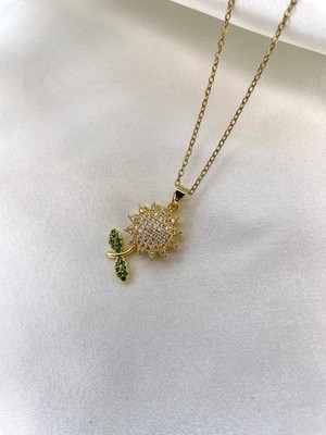 Modesa Bijuteri Papatya Model Stres Kolye- Çelik Kolye- Kutulu Gönderim