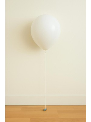 Beyaz Renk Balon 25 Adet