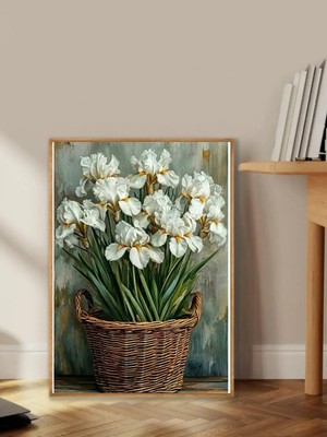 PremiumPort Modern Ahşap Çerçeveli Oturma, Salon ve Mutfak Dekoratif Tablo