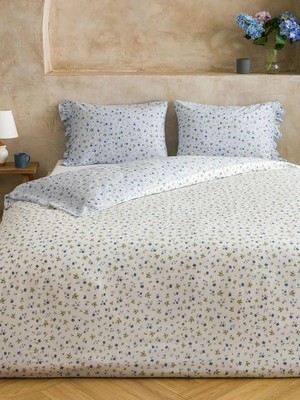 LC Waikiki Karışık Çiçek Baskılı Çift Kişilik Nevresim Seti  (S6)