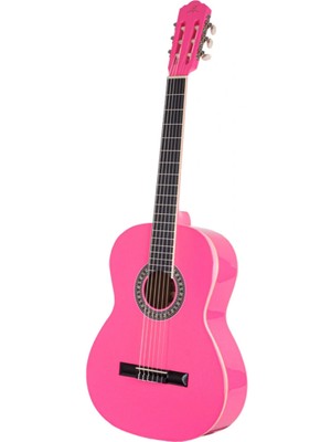 Allians Junior Boy Pembe Klasik Gitar 3/4 11-13 Yaş Için