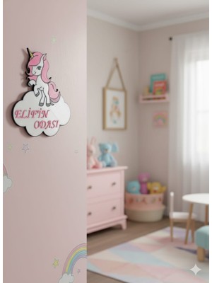 Etkrtl- Kişiye Özel Çocuk Odası Kapı Süsü