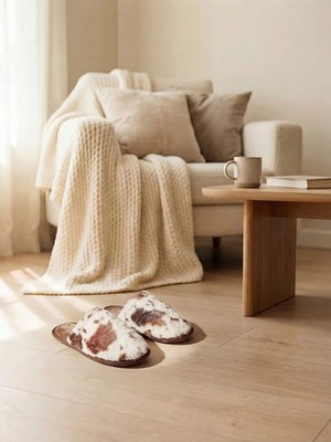 LC Waikiki Karışık Kadın Pelüş Ev Terliği  (S6)