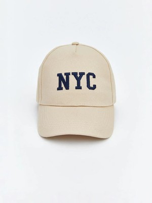 LC Waikiki Nyc Nakışlı Erkek Çocuk Kep Şapka  (S6)