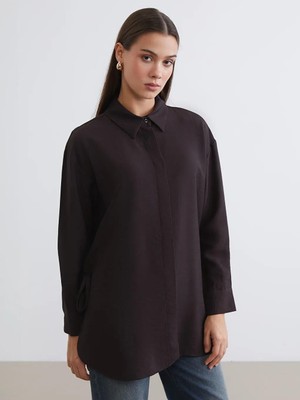 LC Waikiki Bağlama Detaylı Kadın Gömlek Tunik  (S6)