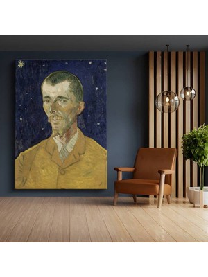 TosbArt Vincent Van Gogh Eugène Boch Erkek Portresi Kanvas Tablo Sanat Tablosu Ressam Tablosu