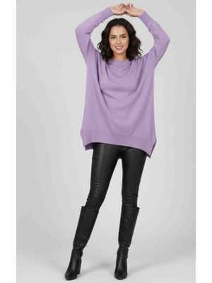 Modelist Baharlık Ince Trıko Uzun Basıc Tunik