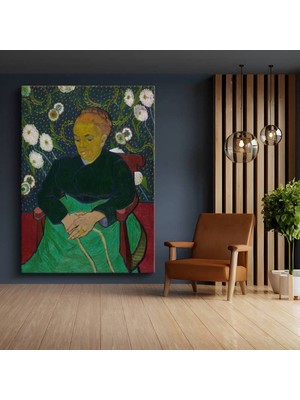TosbArt Vincent Van Gogh Madam Roulin Kadın Portresi Kanvas Tablo Sanat Tablosu Ressam Tablosu