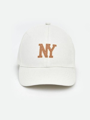 LC Waikiki New York Nakışlı Kız Çocuk Kep Şapka  (S6)