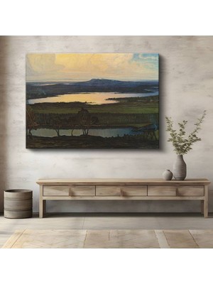 TosbArt Akseli Gallen-Kallela Keikyä Finlandiya Manzarası Kanvas Tablo Ressam Tablosu