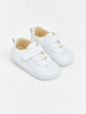 LC Waikiki Beyaz Bağcık ve Cırt Cırtlı Erkek Bebek Spor Ayakkabı  (S6)