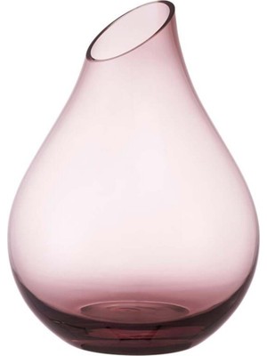PremiumPort Pembe Dekoratif Vazo 17 Cm, Şık ve Zarif Ev Dekoru Parçası