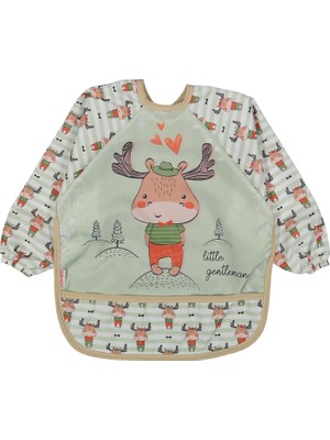 Bebechi Bambino Kids Uzun Kollu Mama ve Aktivite Önlüğü Geyik (6-24 Ay)