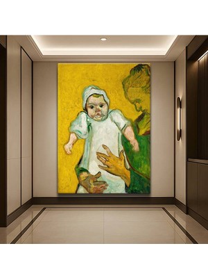TosbArt Vincent Van Gogh Marcelle Roulin Madam Augustine Roulin Kanvas Tablo Ressam Tablosu