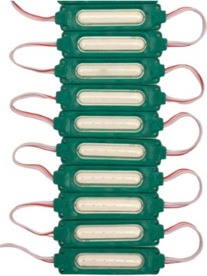 Powerr Led Aydınlatma 20 Adet 12 Volt 2 Watt Yeşil Cob LED Modül IP65