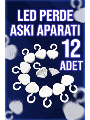 Kulvar AVM Perde LED Askı Aparatı Perde LED Asma Aparatı