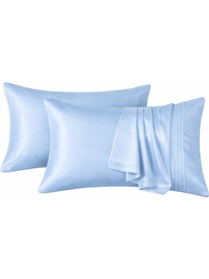 Diamond Touch Mat 100% Pamuk Saten Yastık Kılıfı