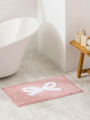 LC Waikiki Fiyonk Baskılı Pelüş Banyo Paspası 50X80 cm  (S6)