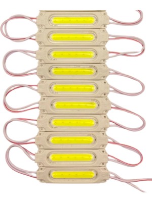 Powerr Led Aydınlatma 20 Adet 12 Volt 2 Watt Beyaz Cob LED Modül IP65