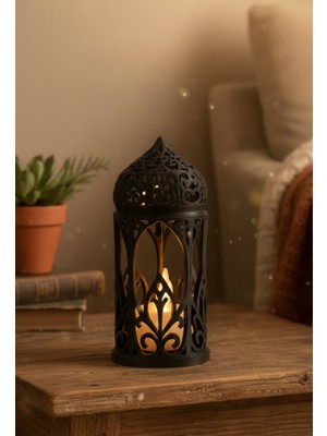 Pammuks Vibe Dekoratif Pilli Gece Lambası Masa Üstü Aydınlatma