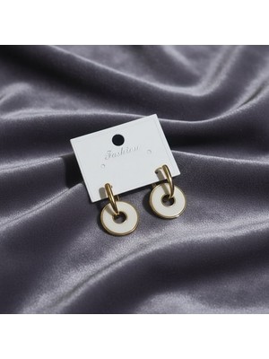 Çelik Kadın 14 K Halka Küpe