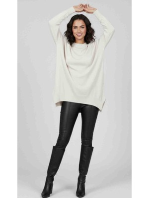 Modelist Baharlık Ince Trıko Uzun Basıc Tunik