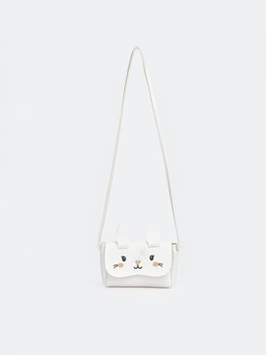 LC Waikiki Sarı Hayvan Figürlü Kız Çocuk Omuz Çantası  (S6)