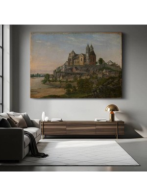 TosbArt Albrecht Dürer Orta Çağ Kasabası Tarihi Resmi Kanvas Tablo Sanat Tablosu Ressam Tablosu