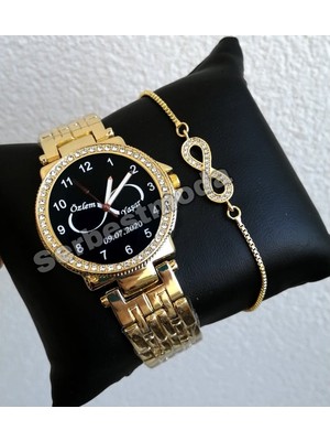 Spectrum Bayan Kol Saati Sevgiliye Hediye Yıl Dönümü Doğum Günü Hediyesi Kişiye Özel Isimli Saatler Bayana Hediye