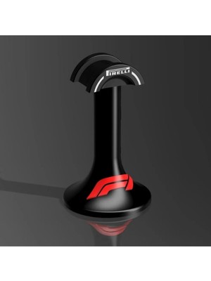 PremiumPort F1 Temalı Şık Dekoratif Kulaklık Standı, Düzenli ve Estetik Saklama Sağlar