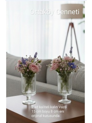 PremiumPort Elysia Mod Kristal Vazoyla Şıklık ve Zarafet Duyun