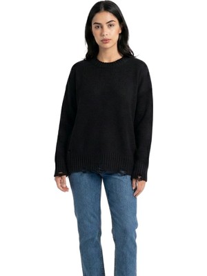 Trender Kadın Kazak 1236 Siyah