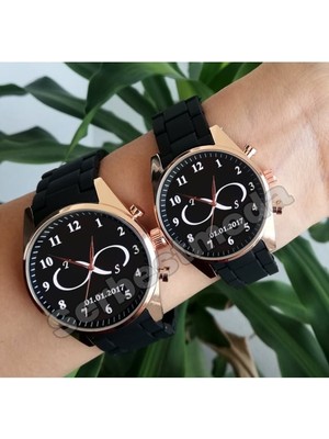 Spectrum Sevgiliye Hediye Kombin Saat Yıl Dönümü Hediyesi Erkek Bayan Kol Saati Çift Kombin Saat Sevgili Saati Sevgililer Günü Hediyeleri Kişiye Özel Baskılı Saat Sevgili Saatleri Saat Kombini Hediye Seti