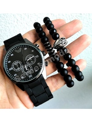 Spectrum Sevgiliye Hediye Erkek Saat Bileklik Kombini Doğum Günü Evlilik Yıl Dönümü Sevgililer Günü Hediyesi Saat Kombini Erkeğe Hediye