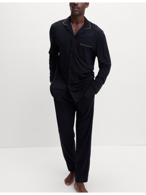 Marks & Spencer Pamuk-Modal Karışımlı Pijama Takımı