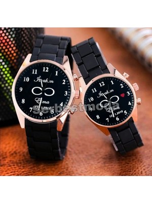 Spectrum Sevgiliye Hediye Kişiye Özel Isimli Kol Saati Sevgili Saatleri Çift Saatleri Hediye Seti Sevgililer Günü Hediyeleri Sevgili Saati Kişiye Özel Hediye Erkek Bayan Kol Saati