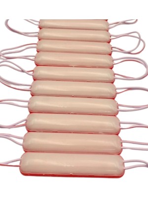 Powerr Led Aydınlatma 20 Adet 12 Volt 1.8 Watt Kırmızı Neon Cob LED Modül IP65