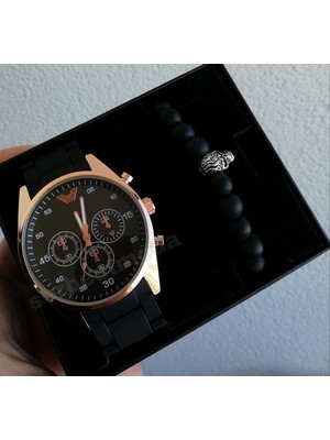 Spectrum Erkek Kol Saati Sevgiliye Hediye Babalar Günü Hediyesi Erkek Saat ve Bileklik Doğum Günü Hediyesi Erkeğe Hediye