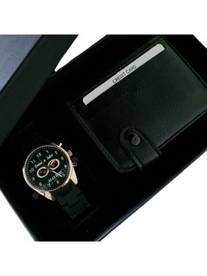 Spectrum Erkek Kol Saati ve Kartlık Hediye Seti Sevgiliye Hediye Doğum Günü Yıl Dönümü Babalar Günü Hediyesi Erkeğe Kişiye Özel Hediye