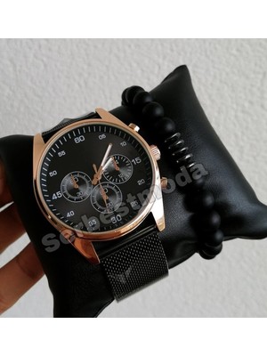 Spectrum Erkek Kol Saati Sevgiliye Hediye Babalar Günü Hediyesi Erkek Saat ve Bileklik Doğum Günü Hediyesi Erkeğe Hediye