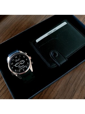 Spectrum Sevgililer Günü Erkek Kol Saati ve Kartlık Hediye Seti Sevgiliye Hediye Doğum Günü Yıl Dönümü Babalar Günü Hediyesi Erkeğe Kişiye Özel Hediye