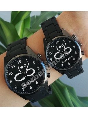 Spectrum Sevgiliye Hediye Kişiye Özel Isimli Kol Saati Sevgili Saatleri Çift Saatleri