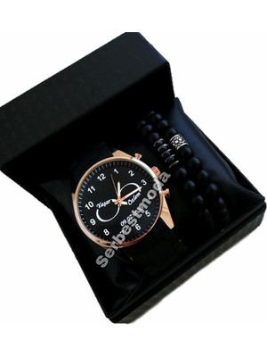 Spectrum Sevgiliye Hediye Erkek Saat Kombini Kişiye Özel Isimli Saat Doğum Günü Hediyesi Evlilik Yıl Dönümü Hediyesi Sevgililer Günü Hediyesi