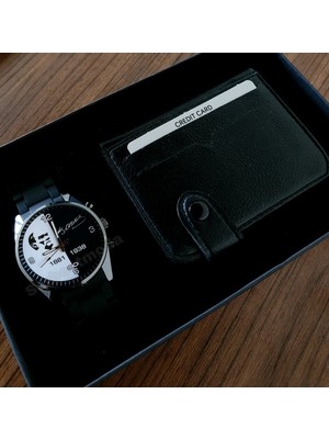 Spectrum Sevgililer Günü Erkek Kol Saati ve Kartlık Hediye Seti Sevgiliye Hediye Doğum Günü Yıl Dönümü Babalar Günü Hediyesi Erkeğe Hediye