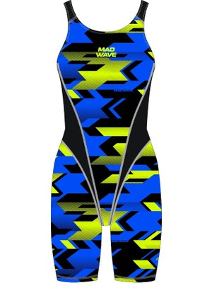 Mad Wave Kız Çocuk Mayo Kneeskin Junior Pbt H6