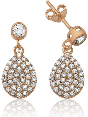 Inure Jewelry Gümüş Damla Küpe